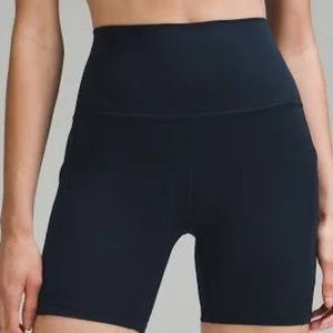 Lululemon align high-rise 8” biker short in true navy